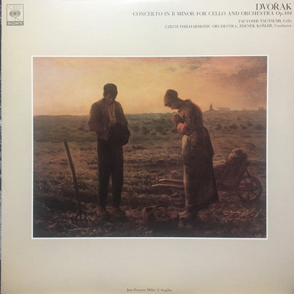 Antonín Dvořák, Tsuyoshi Tsutsumi, The Czech Philharmonic Orchestra, Zdeněk Košler : Concerto In B Minor For Cello And Orchestra Op.104 (LP)