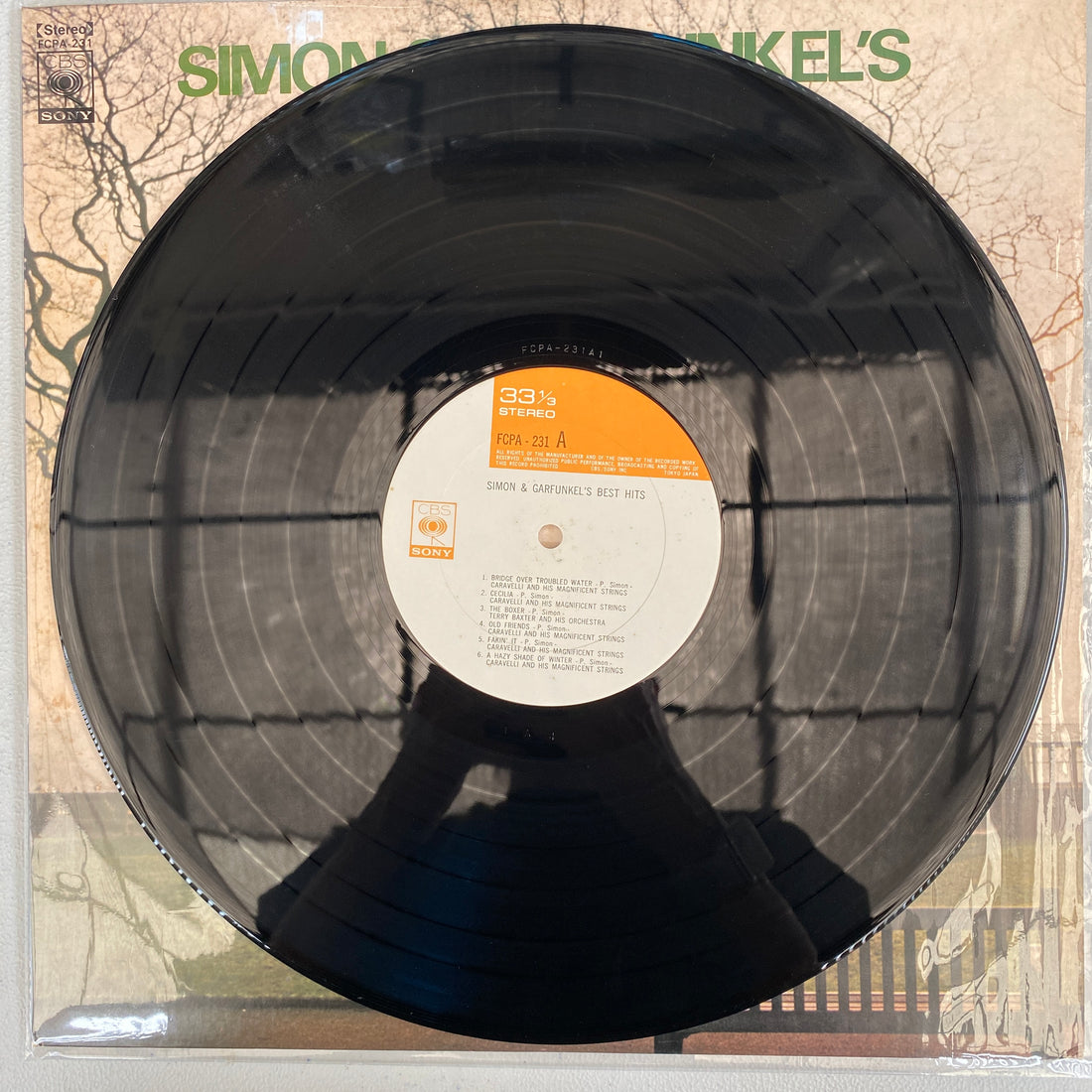 แผ่นเสียง Caravelli And His Magnificent Strings / Terry Baxter And His Orchestra / Ray Conniff And The Singers / Percy Faith & His Orchestra - Simon & Garfunkel's Best Hits Vinyl VG+