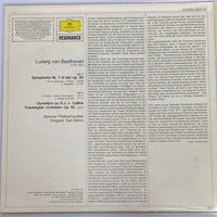 Berliner Philharmoniker, Karl Böhm, Ludwig van Beethoven - Symphony No. 7 ("Cariolan"-Ouvertüre) (Vinyl) (VG+)