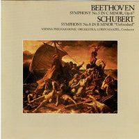 Lorin Maazel, Wiener Philharmoniker : Beethoven: Symphony No.5 / Schubert: Symphony No.8 "Unfinished" (CD, Album, RE)