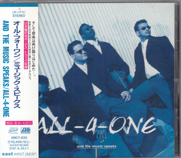 All-4-One : And The Music Speaks (CD, Album, Promo)
