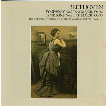 Ludwig van Beethoven : Bruno Walter, Columbia Symphony Orchestra : Symphony No.7 / Symphony No.8 (CD, Comp, RE, RM)