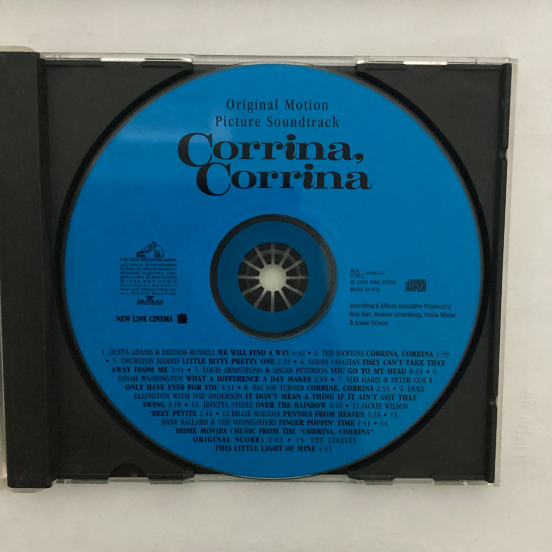 ซีดี Various - Corrina, Corrina The Original Motion Picture Soundtrack CD VG+