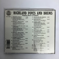 ซีดี Ian McGregor & Scottish Pipe Band - Highland Pipes And Drums: Bagpipe Music Of Scotland CD VG
