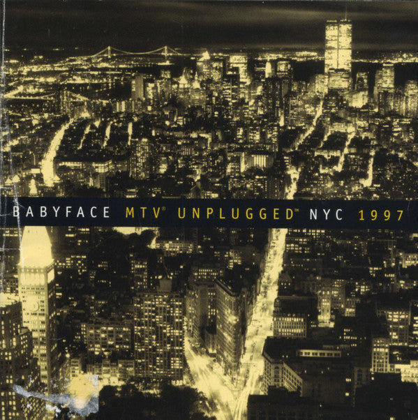 Babyface - MTV Unplugged NYC 1997 CD VG+