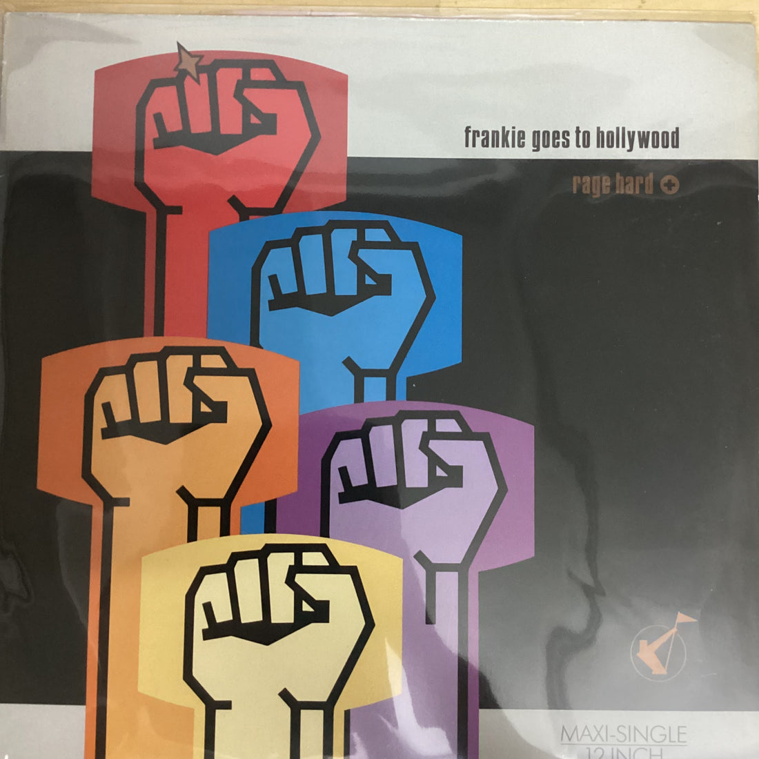 แผ่นเสียง Frankie Goes To Hollywood = Frankie Goes To Hollywood - レイジ‧ハード = Rage Hard Vinyl VG+