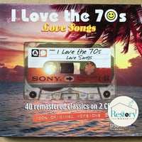 Various - I Love The 70s: Love Songs CD VG+