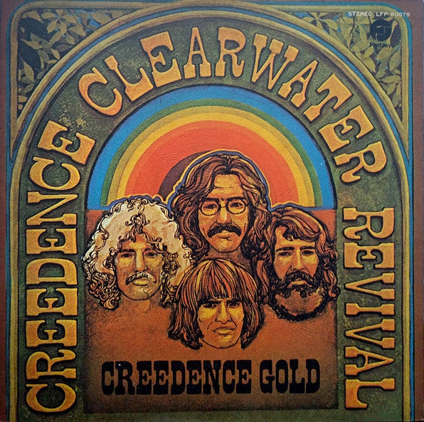 Creedence Clearwater Revival : Creedence Gold (LP, Comp, Promo, Tex)