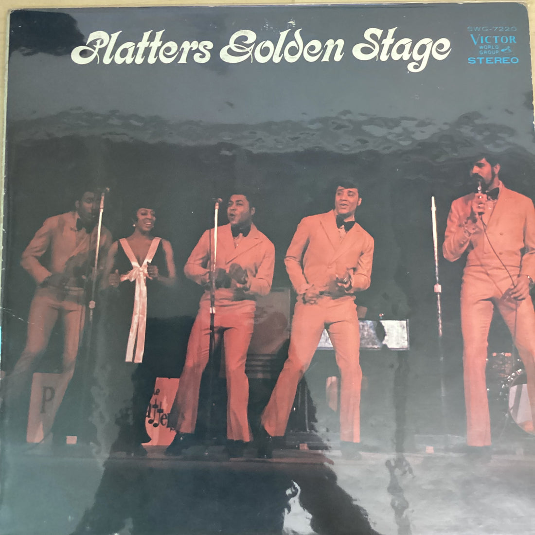 แผ่นเสียง The Platters - Golden Stage Vinyl VG