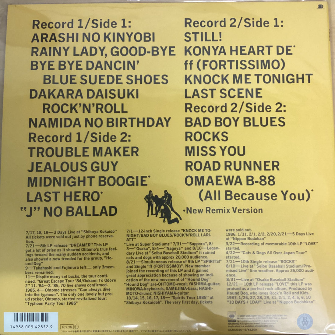 แผ่นเสียง Hound Dog - Rocks To Roll: Spiritual Story Of Hound Dog Vinyl VG+ 2LPs