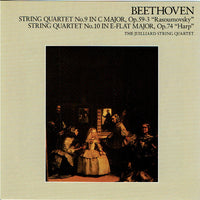 Ludwig van Beethoven : Juilliard String Quartet : String Quartet No.9 "Rasoumovsky" / No.10 "Harp" (CD, Album, RE)