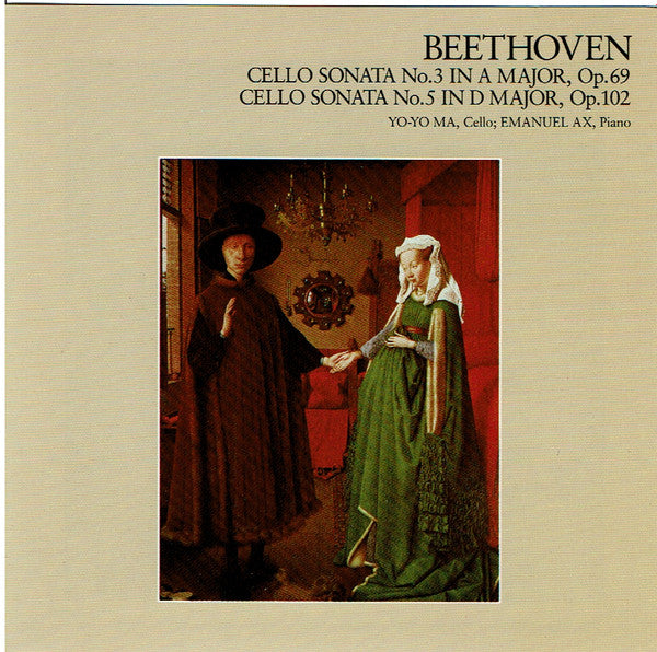 Ludwig van Beethoven : Yo-Yo Ma, Emanuel Ax : Cello Sonatas No.3 / No.5 (CD, Album, RE)