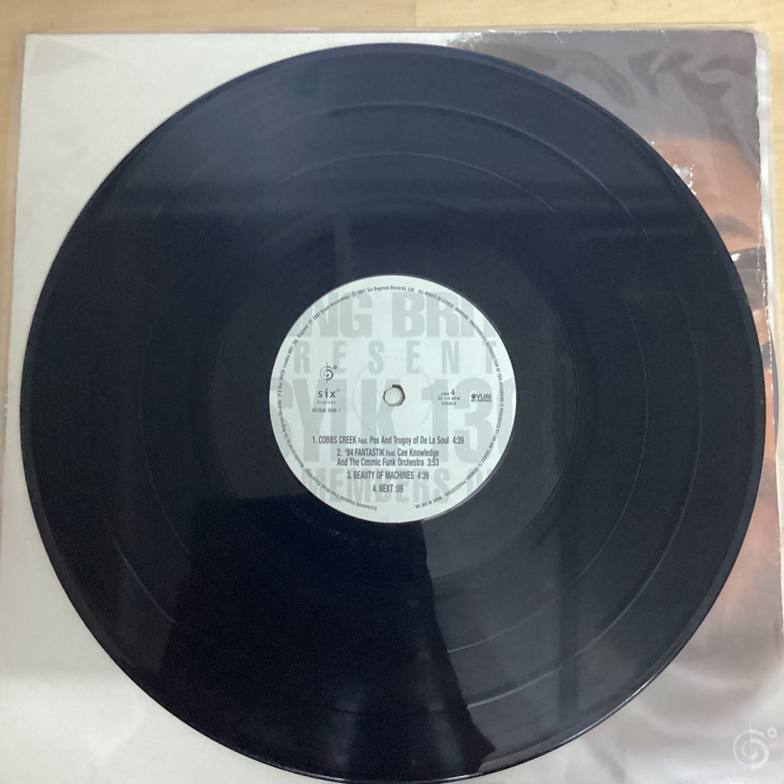 แผ่นเสียง King Britt Presents Sylk 130 - Re-Members Only Vinyl VG+ 2LPs