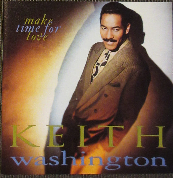 Keith Washington - Make Time For Love CD VG+