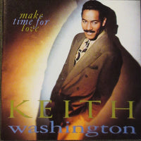 Keith Washington - Make Time For Love CD VG+