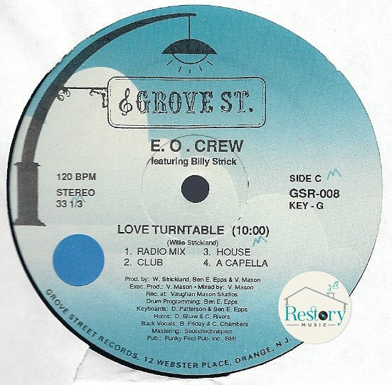 E.O. Crew : Love Turntable / Talk 2 U (12")