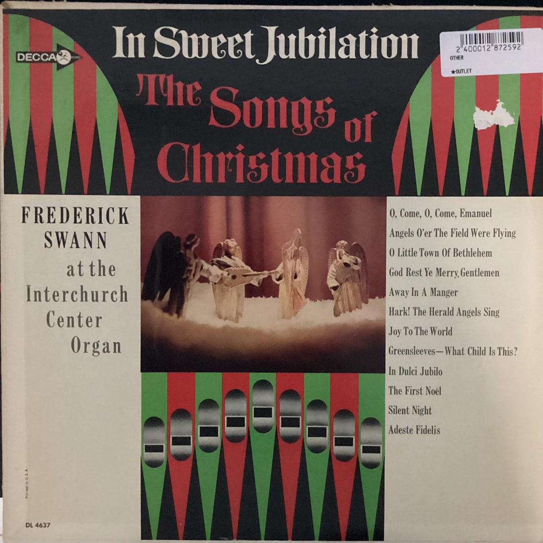 แผ่นเสียง Frederick Swann - In Sweet Jubilation - The Songs Of Christmas Vinyl VG+