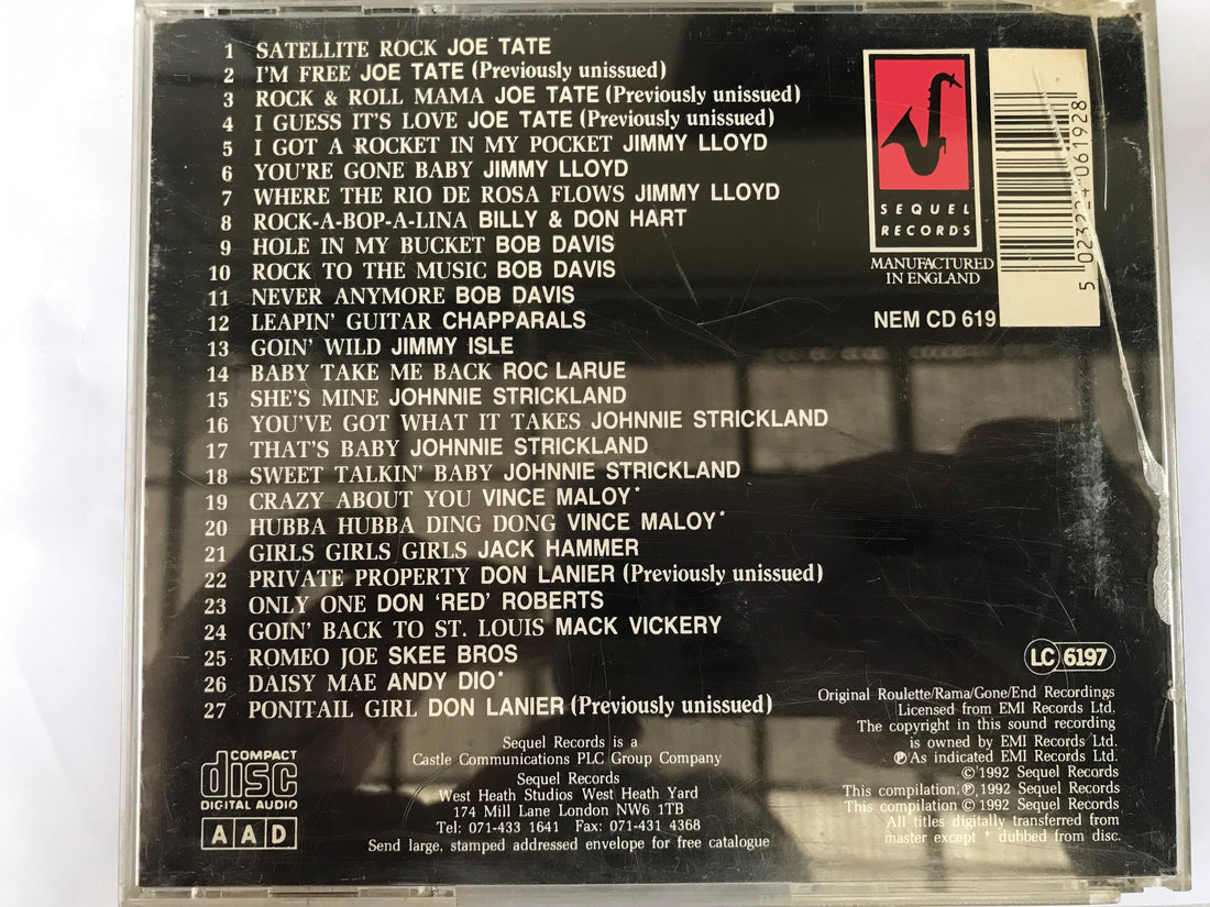 ซีดี Various - Roulette Rock 'N' Roll Collection CD VG+