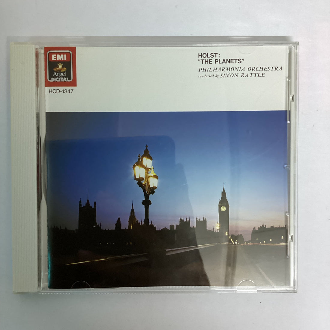 ซีดี Gustav Holst, Philharmonia Orchestra, Sir Simon Rattle - "The Planets" CD NM or M-