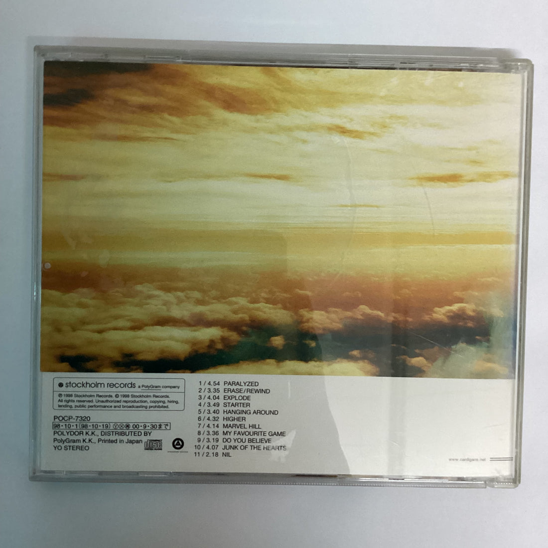 ซีดี The Cardigans - Gran Turismo CD VG+