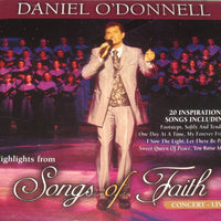 ซีดี Daniel O'Donnell - Highlights From Songs Of Faith Concert - Live CD VG+