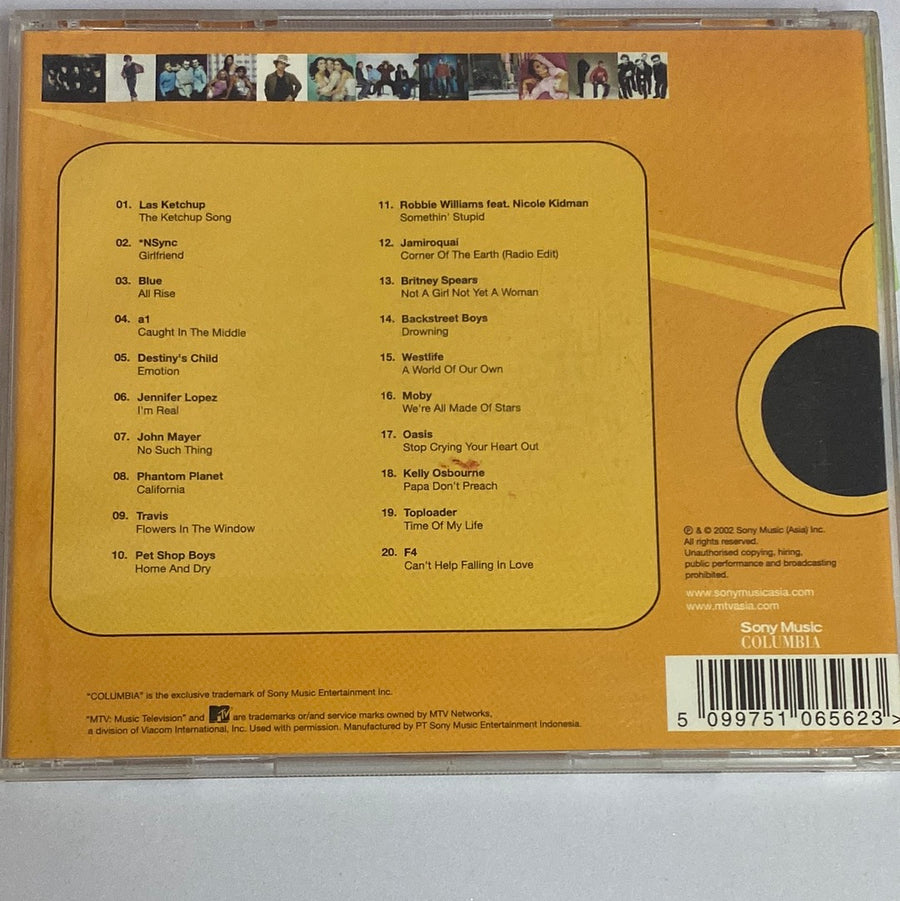 ซีดี Various - The Best Of MTV.02 (CD) (VG+)