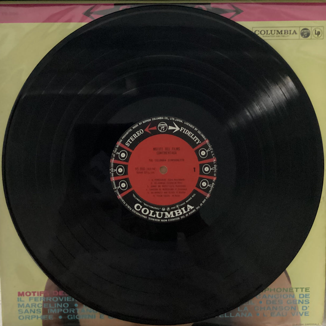 The Columbia Symphonette - Motifs Des Films Continentaux Vinyl VG+