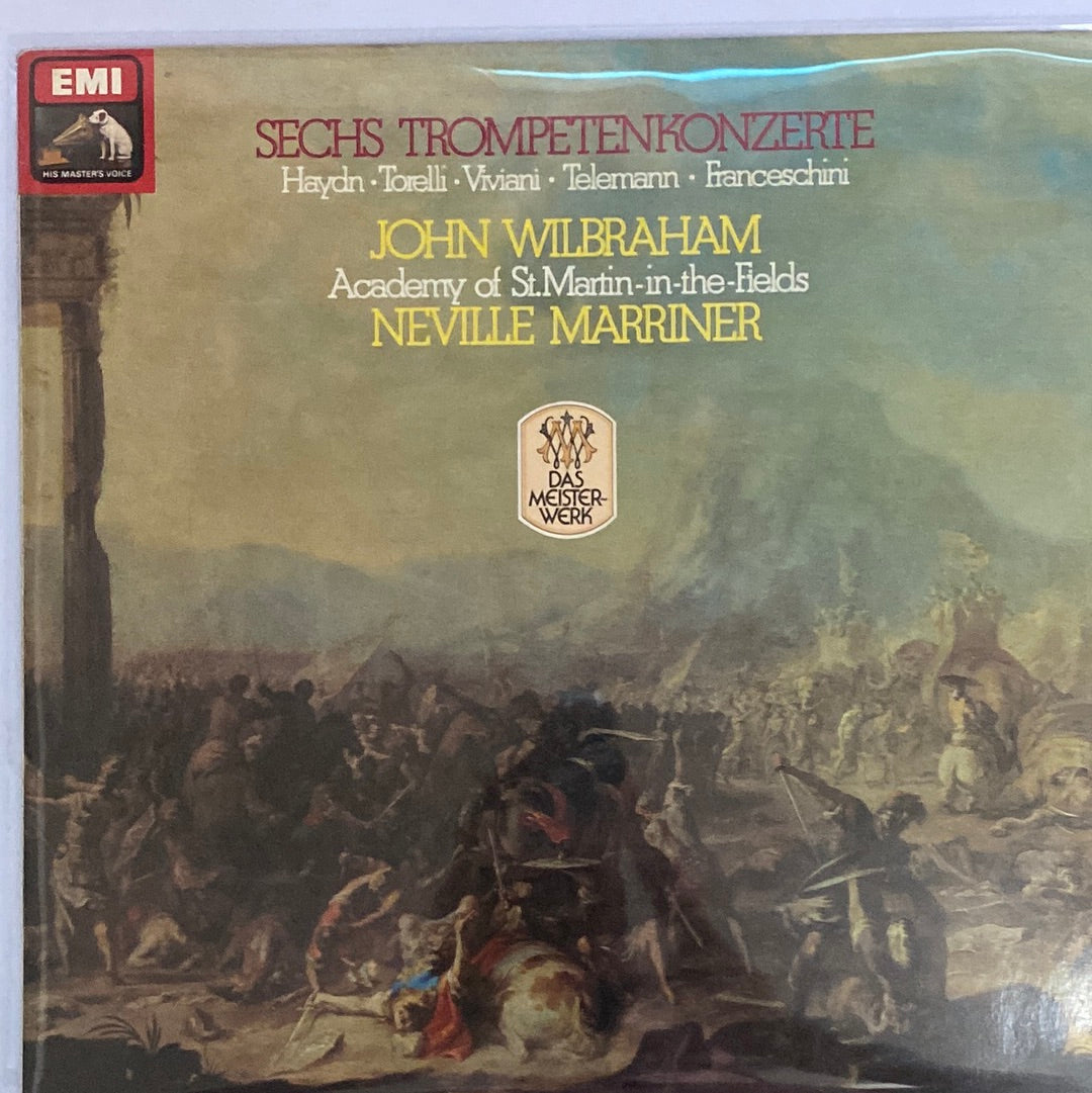 แผ่นเสียง Georg Philipp Telemann, Johann Nepomuk Hummel, Leopold Mozart, Joseph Haydn, Adolf Scherbaum, Pierre Thibaud - Les Grands Concertos Pour Trompette (Vinyl) (VG+)