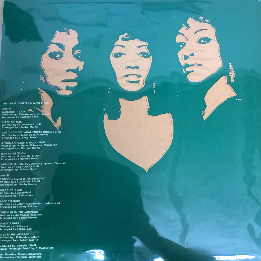 แผ่นเสียง The Three Degrees & MFSB - The Three Degrees & MFSB Show Vinyl VG+