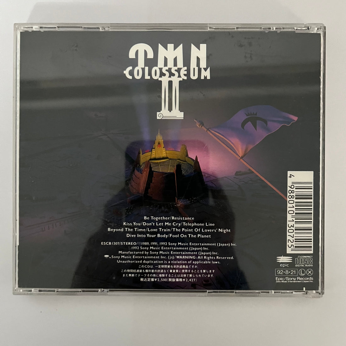 ซีดี TM Network - Colosseum II CD NM or M-