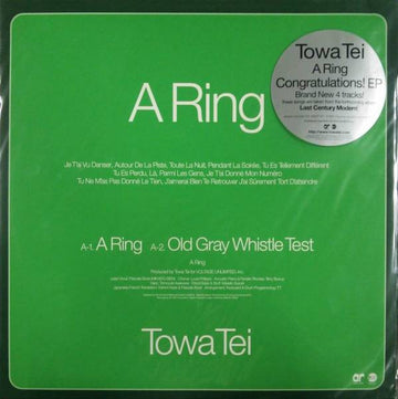 Towa Tei : A Ring / Congraturations! EP (12")