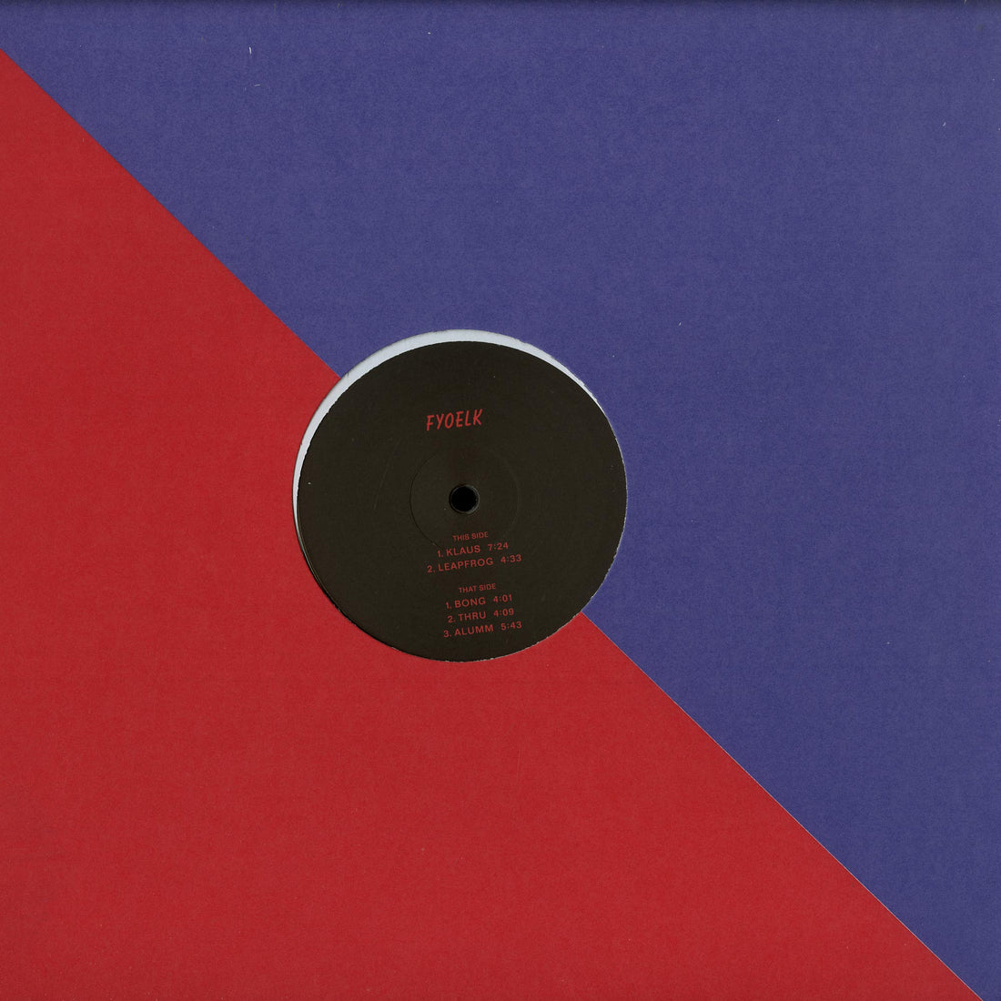 แผ่นเสียง Fyoelk - Klaus Vinyl VG+