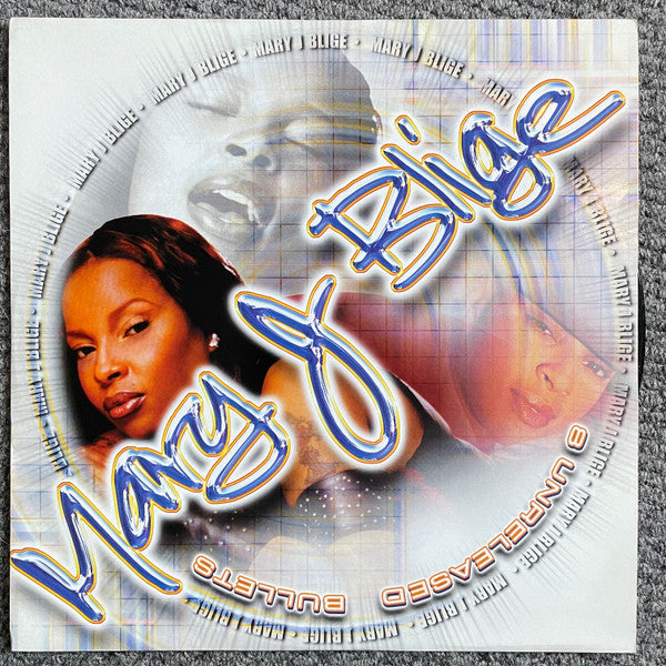 แผ่นเสียง Mary J Blige - 8 Unreleased Bullets Vinyl VG+
