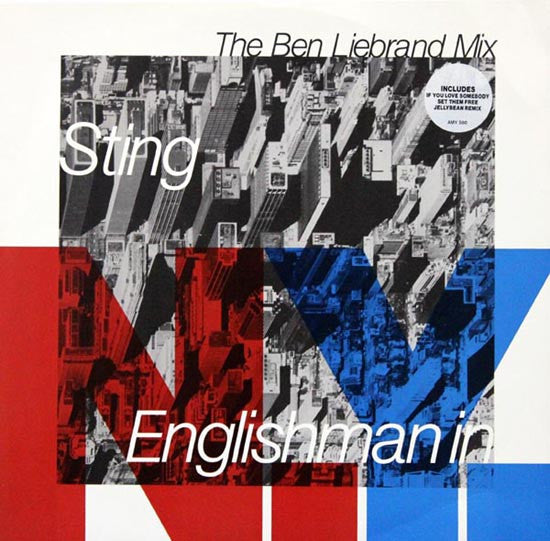 Sting : Englishman In New York (The Ben Liebrand Mix) (12", Single)