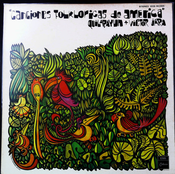 Victor Jara + Quilapayún : Canciones Folklóricas De América (LP, Album, Promo)