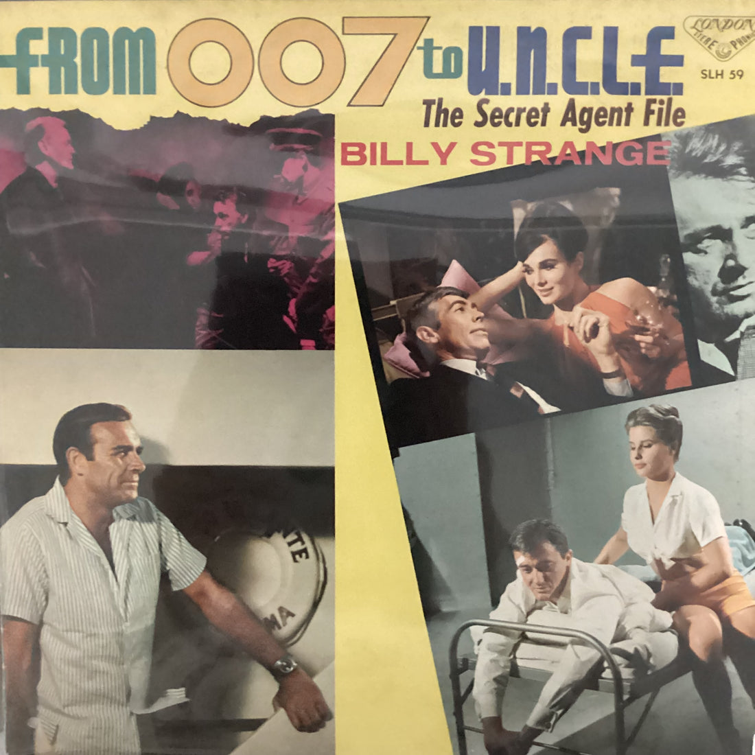 แผ่นเสียง Billy Strange - From 007 To U.N.C.L.E. - The Secret Agent File Vinyl VG+