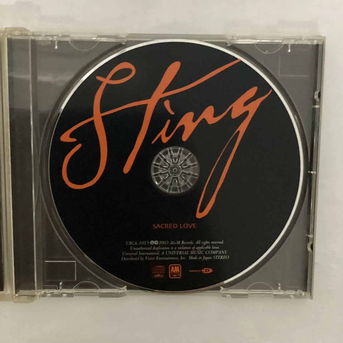 ซีดี Sting - Sacred Love CD VG+