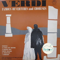 Giuseppe Verdi / Wiener Staatsopernchor And Orchester Der Wiener Staatsoper / Nello Santi : Famous Overtures And Choruses (LP, Album)