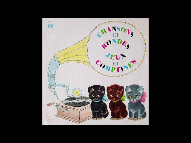 แผ่นเสียง Various - Chansons Et Rondes Jeux Et Comptines Vinyl VG+