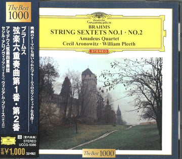 Johannes Brahms / Amadeus-Quartett, Cecil Aronowitz, William Pleeth : String Sextets No.1 • No.2 (CD, Album, Comp, RE)
