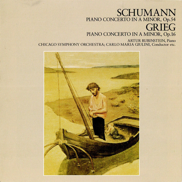 Robert Schumann / Edvard Grieg - Arthur Rubinstein : Piano Concerto In A Minor, Op. 54 / Piano Concerto In A Minor, Op 16 (CD, Comp)