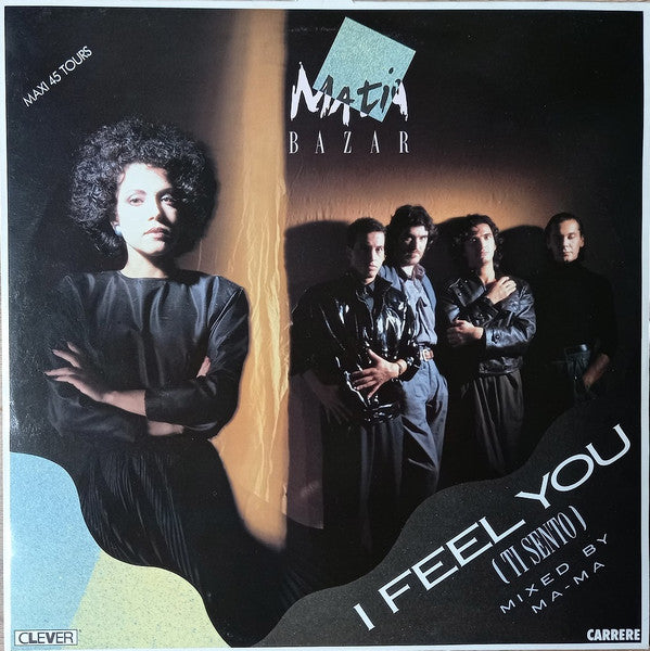 แผ่นเสียง Matia Bazar - I Feel You Vinyl VG