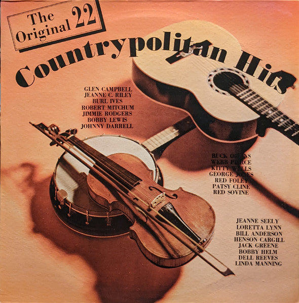 Various : Countrypolitan Hits (LP, Comp)