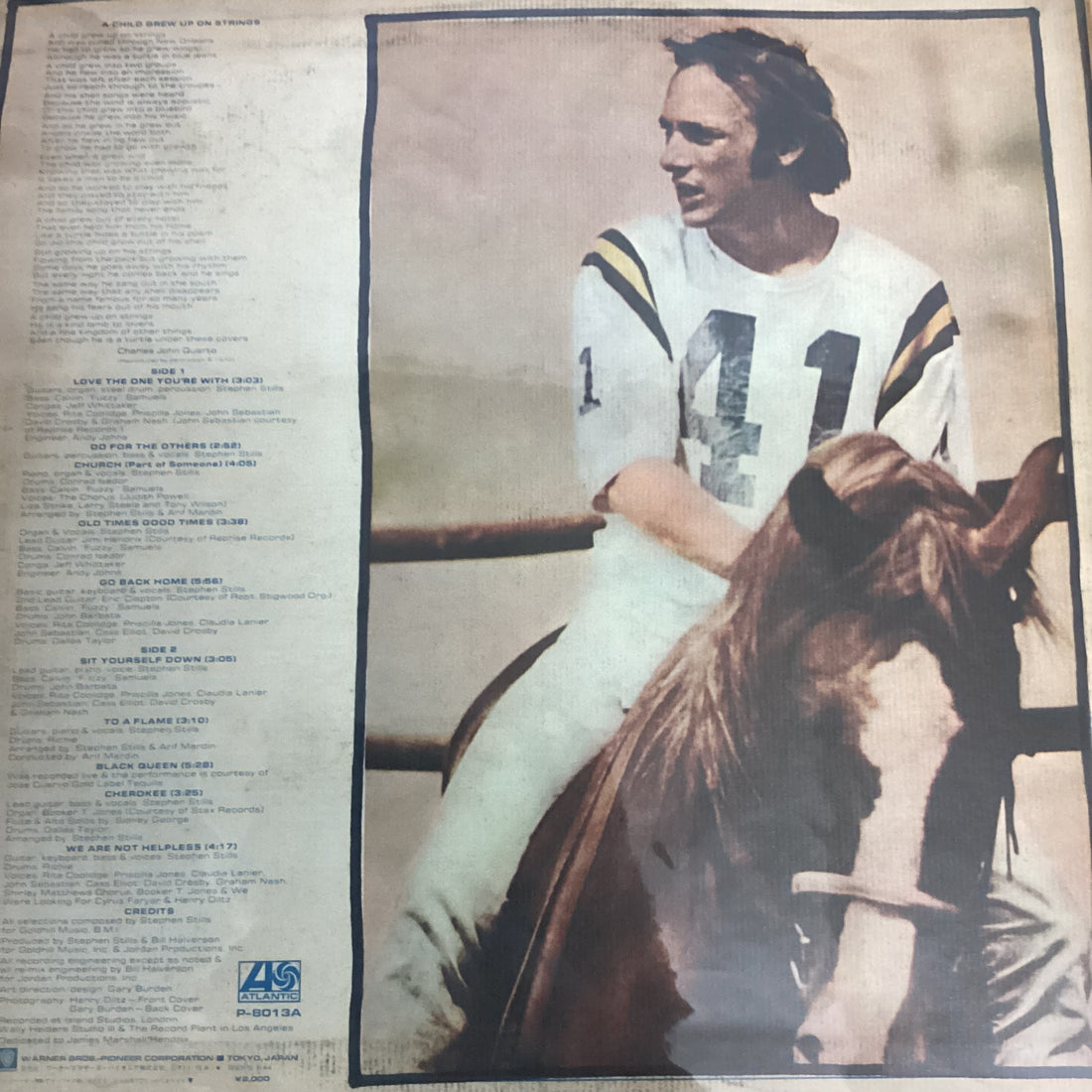 แผ่นเสียง Stephen Stills - Stephen Stills Vinyl VG+