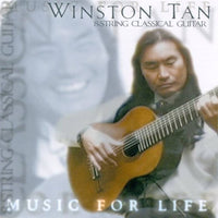 ซีดี Tan Winston - 8 String Classical guitar Music For Life CD VG