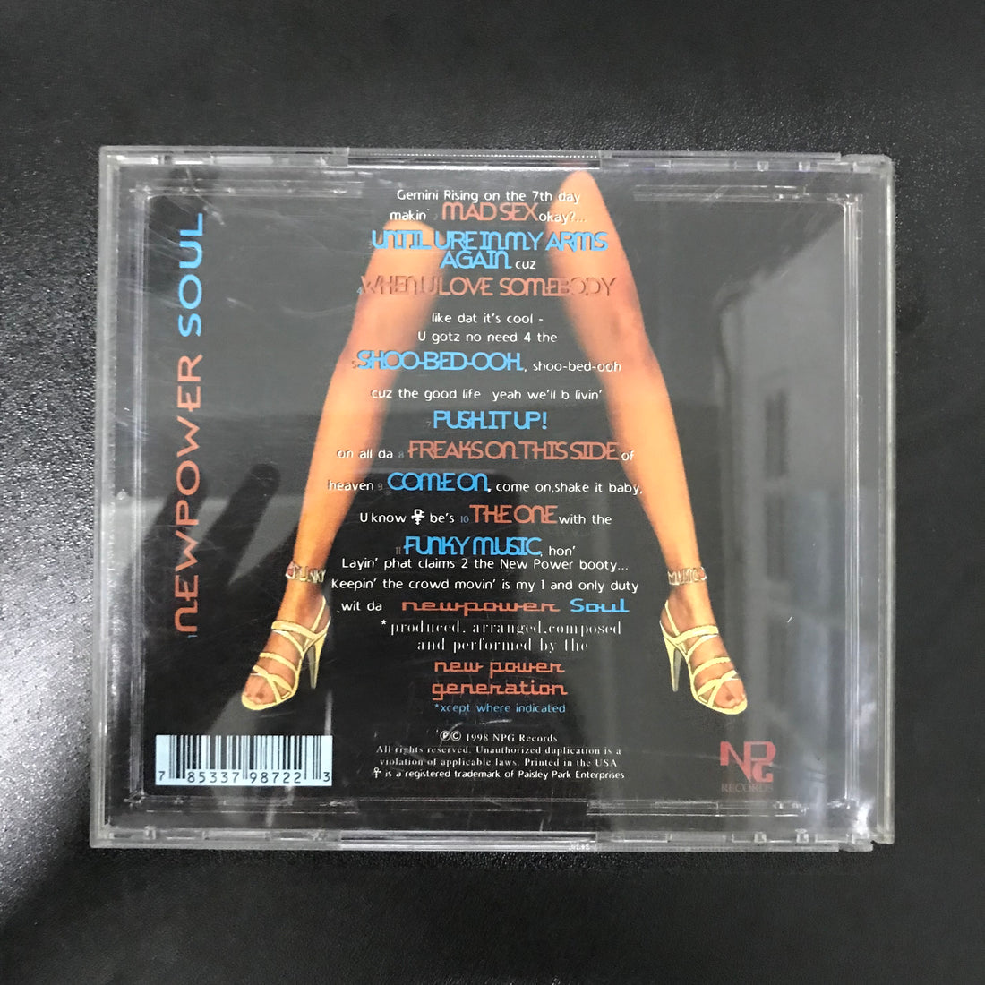ซีดี The New Power Generation - Newpower Soul CD VG+