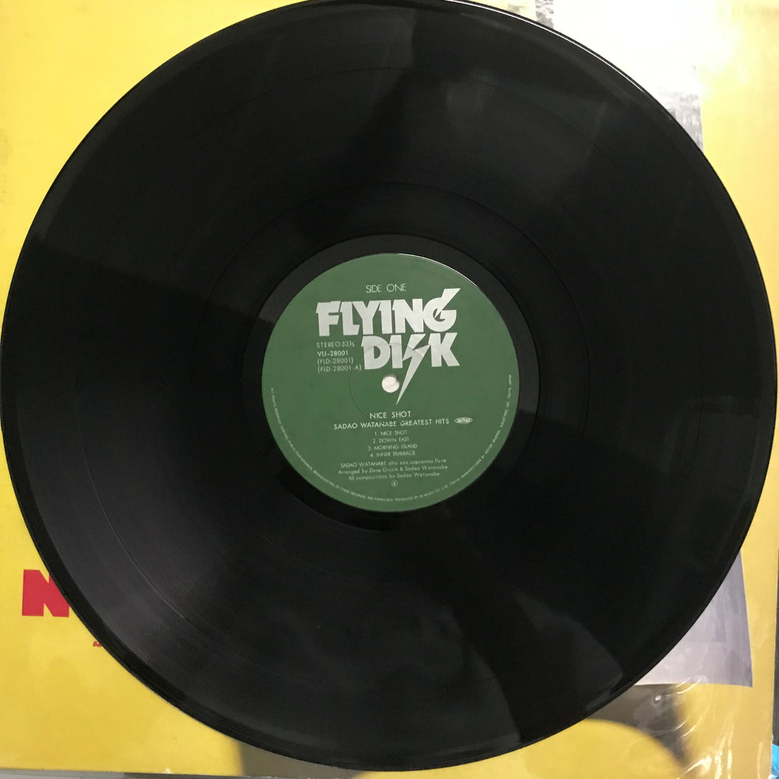 แผ่นเสียง Sadao Watanabe - Nice Shot! Vinyl VG+