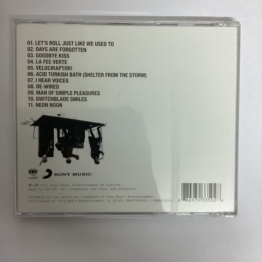 ซีดี Kasabian - Velociraptor! CD VG+