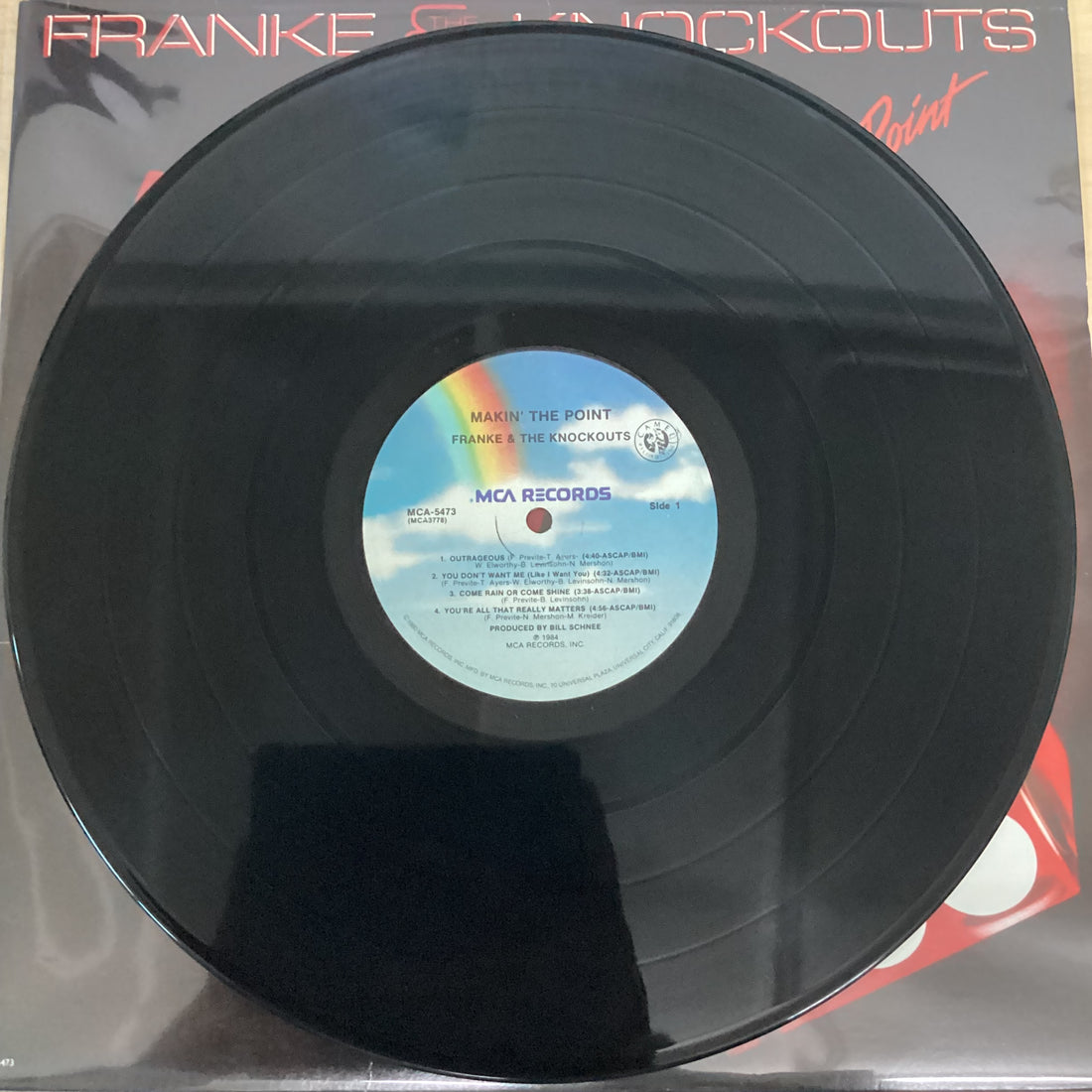 แผ่นเสียง Franke & The Knockouts - Makin' The Point Vinyl VG+