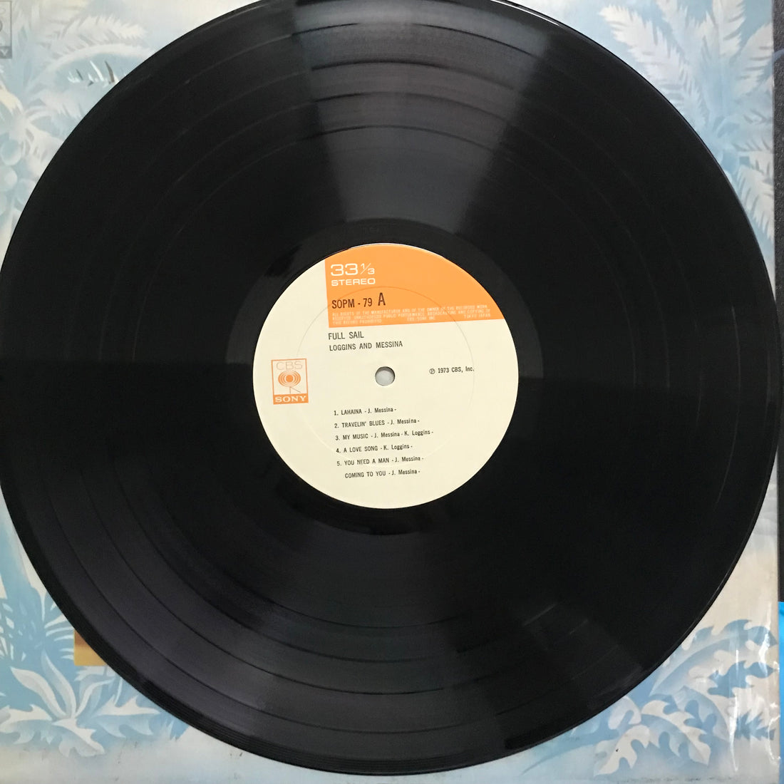 แผ่นเสียง Loggins And Messina - Full Sail Vinyl VG+